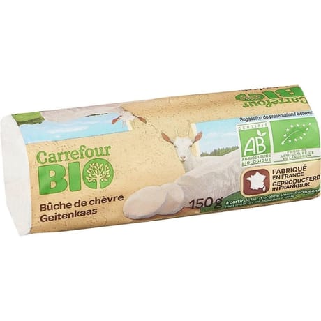 Carrefour Bio Fromage de Chèvre Bio 150g