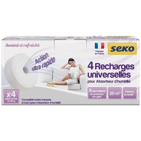 Carrefour recharge galets 4x450g lavande