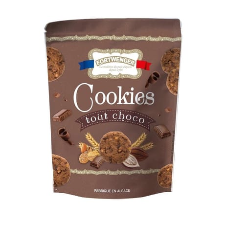 Fortwenger cookies tout choco 150g
