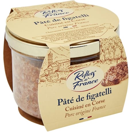 Reflets de France pâté de figatelli 180g