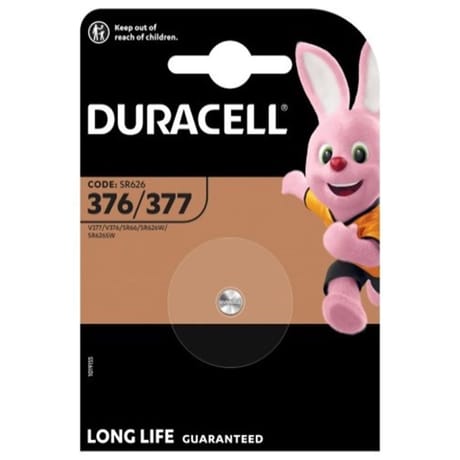 Duracell pile 376 / 377