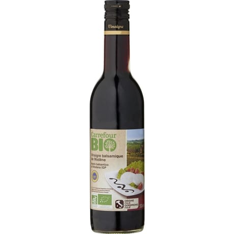 Carrefour bio vinaigre balsamique bio 50cl