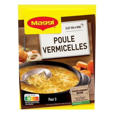 Maggi soupe déshydratée poule vermicelles 65g