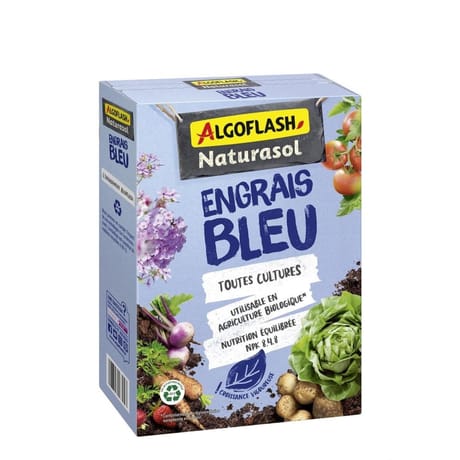 Algoflash Naturasol Engrais Bleu 100% Naturel 1,5 Kg