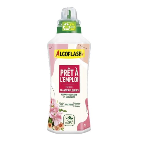 Algoflash engrais prêt à l'emploi plantes fleuries UAB 1L