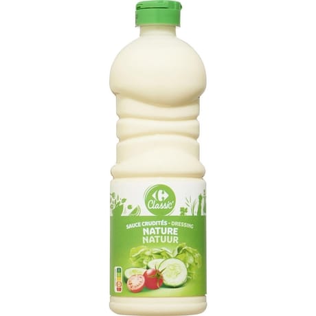 Carrefour classic' sauce crudités nature 50cl