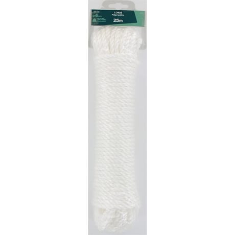 Trefilaction  corde polypropylène.6mm  25m