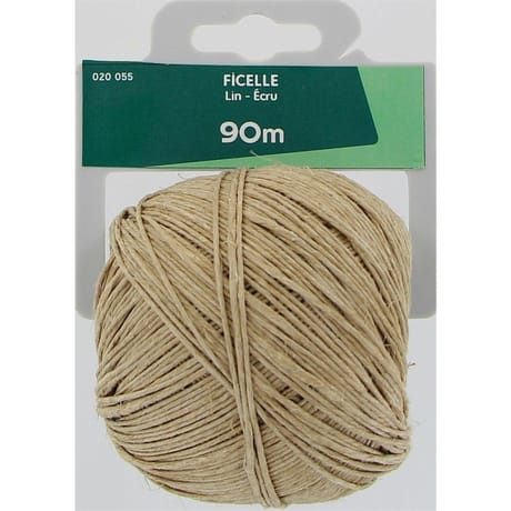 Trefilaction  lin écru 2,0/2 100g 95m
