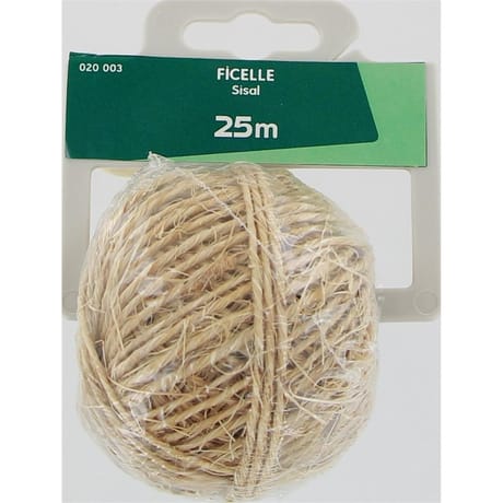 Trefilaction sisal  0,6/2 100g 25m