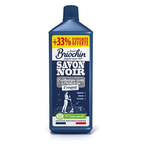 Savon noir liquide 1l + 33% offert