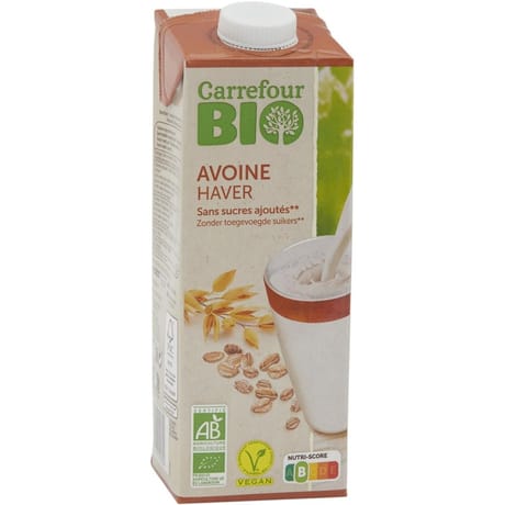 Carrefour bio boisson végétale à l'avoine bio 1l