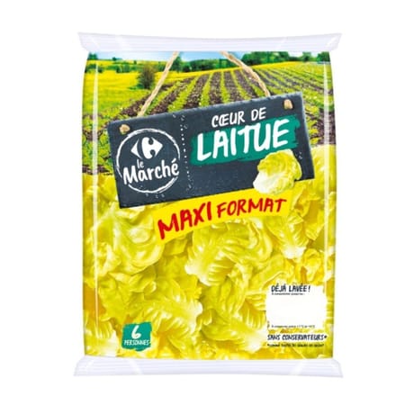 Carrefour le marché coeurs de laitue maxi 320g