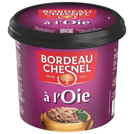 Bordeau Chesnel rillettes d'oie les fines 220g