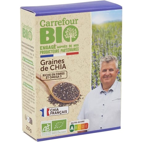 Carrefour bio graines de chia 200g