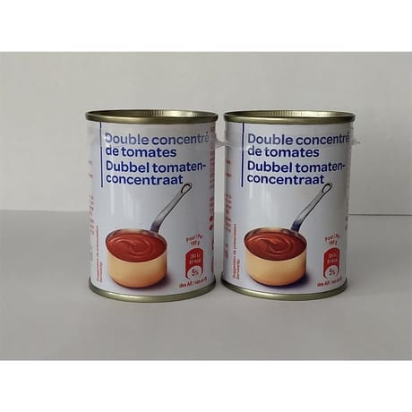 Double concentré de tomates 2*140g