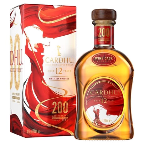 Cardhu whisky single malt 12 ans 40° étui édition 200ans 70cl