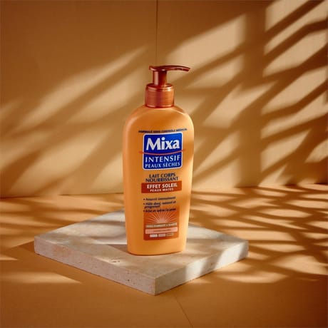 Mixa intensif peaux sèches lait effet soleil peaux claires 250ml