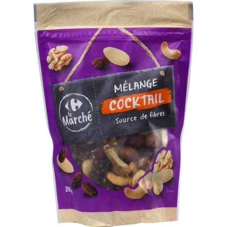 Mélange cocktail 200g Carrefour le marché