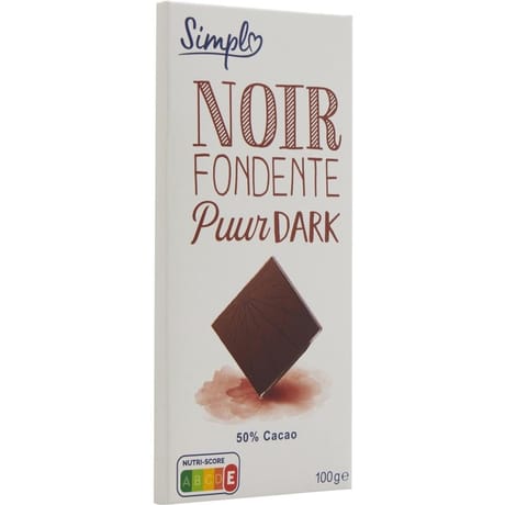 Simpl chocolat noir tablette 100g