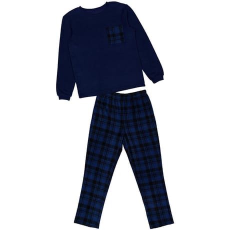 Pyjama long manches longues homme MARINE XXL