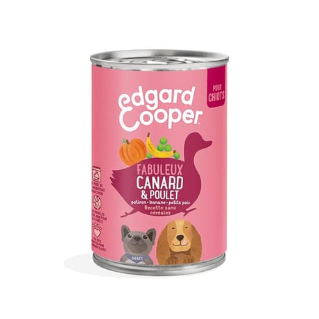 Edgar cooper boîte natur chiot 400g