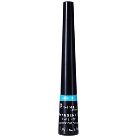 Rimmel nu protège eyeliner exagerate waterproof 003 black 2.5ml