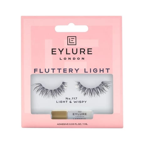 Mild & elegant faux cils fluttery light 117 light & wispy 10g