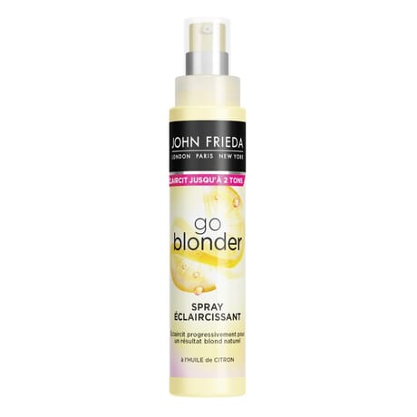 John frieda go blonder spray éclaircissant à l'huile de citron 100ml