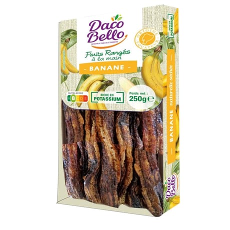 Banane séchée barquette 250g