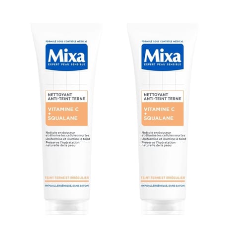 Mixa nettoyant concentré eclat lot de 2