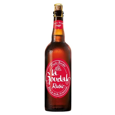 La goudale rubis 5° bouteille 75cl
