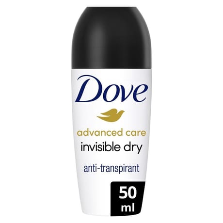 Dove deodorant bille anti-transpirant advanced care invisible dry 50 ml