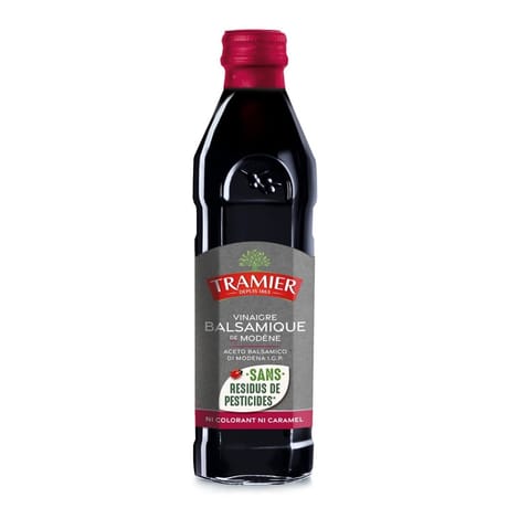 Tramier vinaigre balsamique de Modène sans résidus de pesticides 50cl