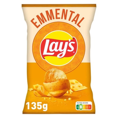 Lays chips emmental 135g