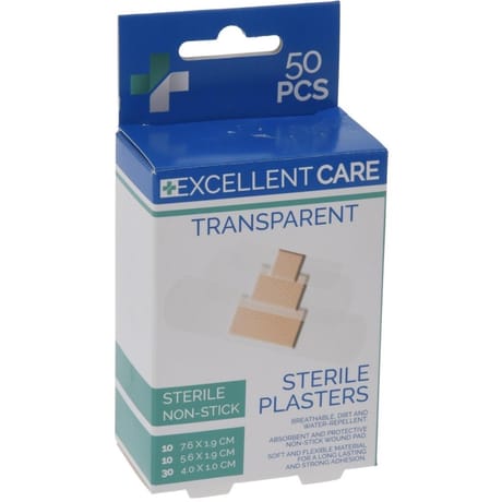Pansements transparents x 50