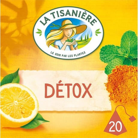 La tisanière infusion détox x20s -30g