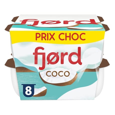 Fjord coco 8x125g prix choc