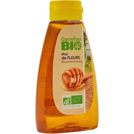 Carrefour bio miel de fleurs bio 250g