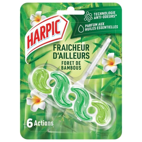 Harpic bloc fraicheur d'ailleurs foret de bambous