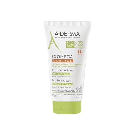 A-derma exomega control creme emolliente 50ml