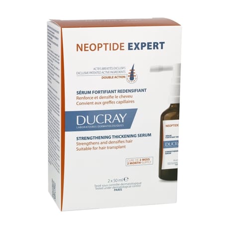 Neoptide expert sérum croissance chute de cheveux chronique  2x50ml