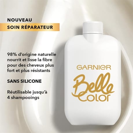 Belle color brunette coloration 6.41 châtain très clair cuivré sage