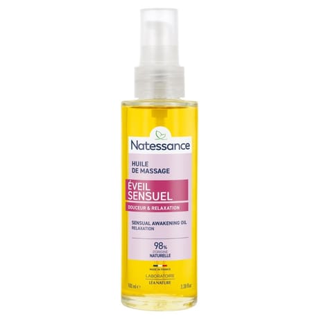 Natessance eveil sensuel huile de massage 100ml