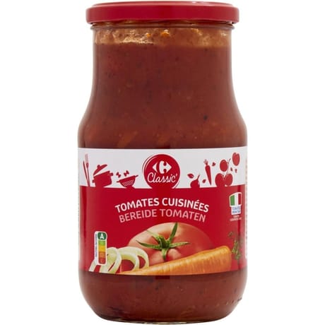 Carrefour classic' sauce tomates cuisinées 680g