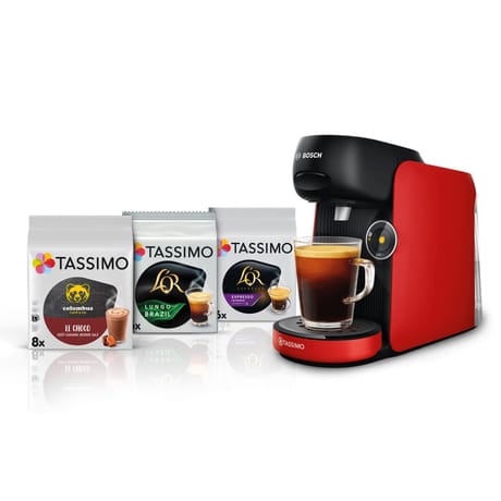 Bosch bundle Tassimo tas163e + 3t discs TAS163EC3