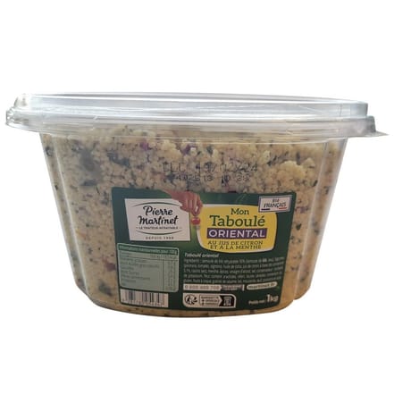 Pierre Martinet mon taboulé oriental à l'huile d'olive vierge extra 1kg
