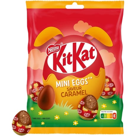 Kitkat mini oeufs caramel 153g