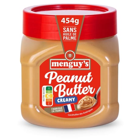 Menguy's beurre de cacahuètes creamy 454g