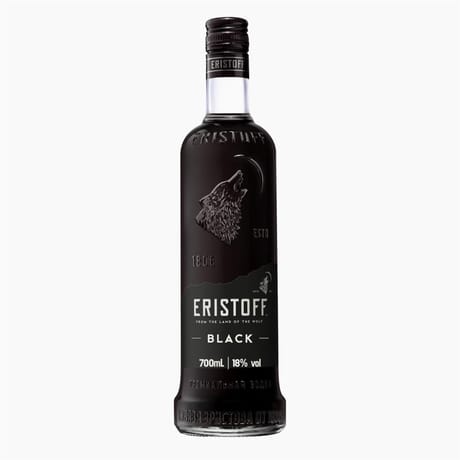 Vodka eristoff black 70cl - 18°