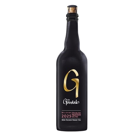 La "g" de goudale bière blonde bouteille 75cl 7.9%vol